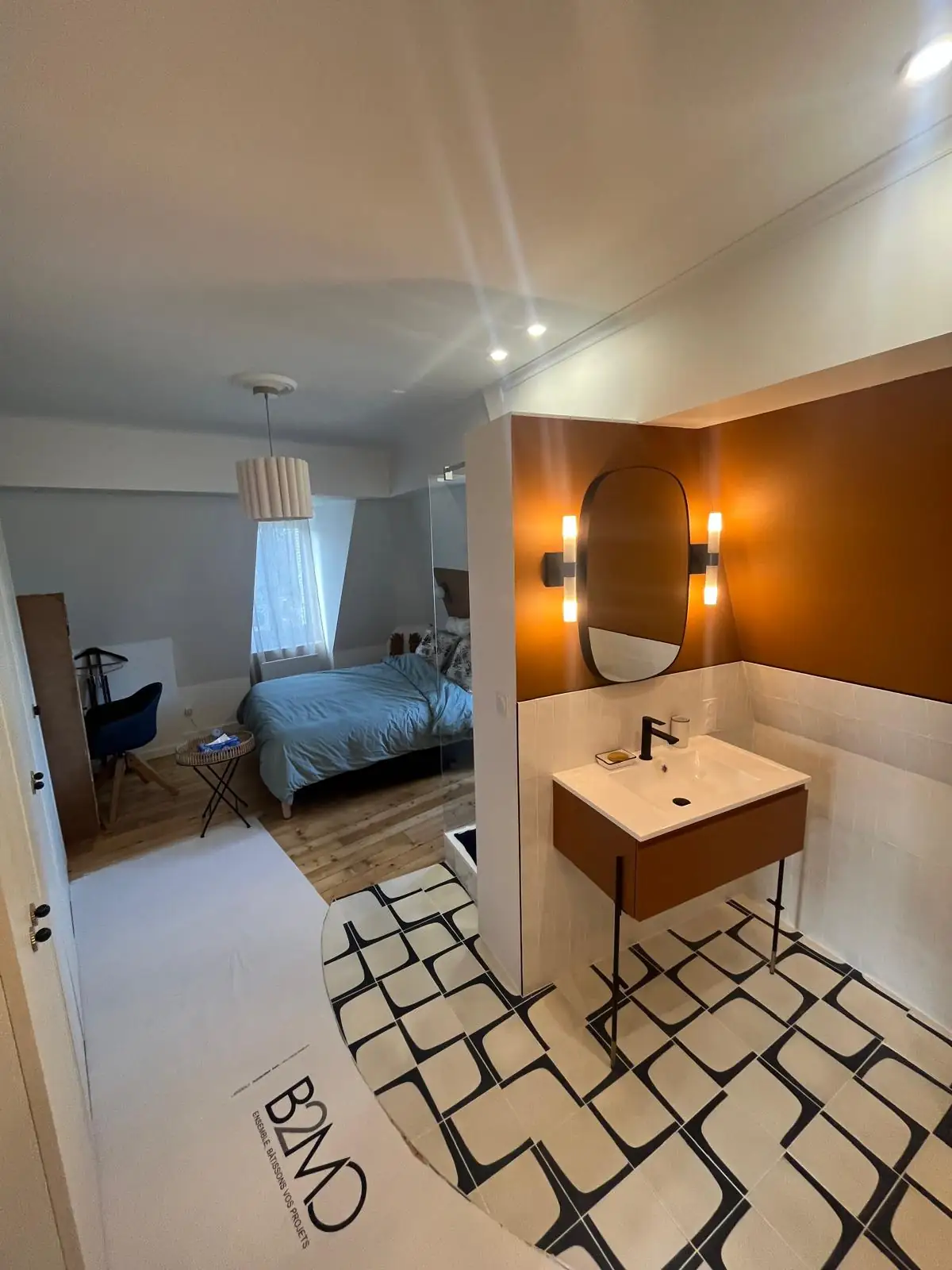 Rénovation appartement duplex Écully