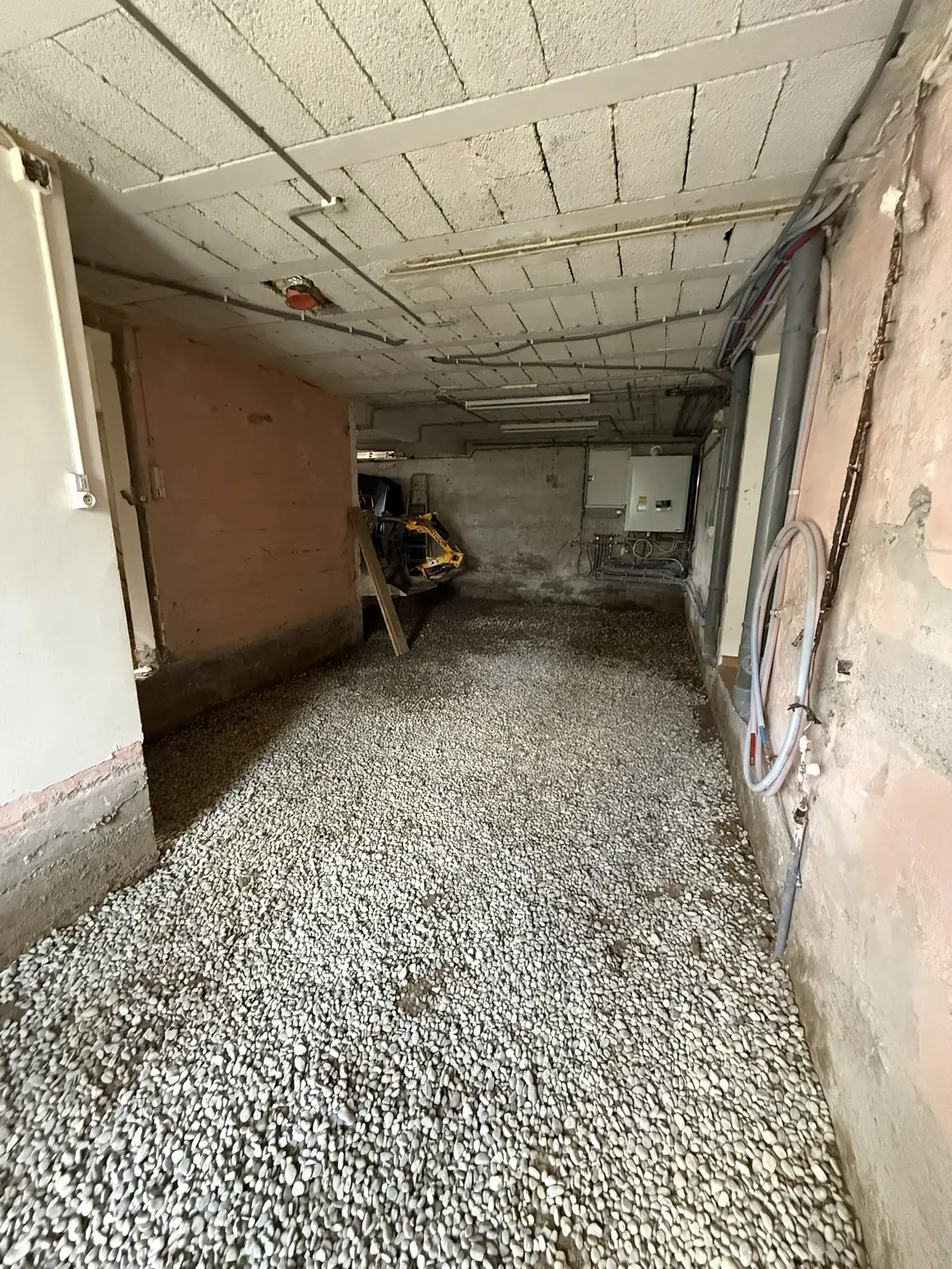 Décaissement d'une maison à Chaponost